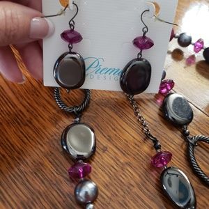 Premier Designs Necklace & Earrings set